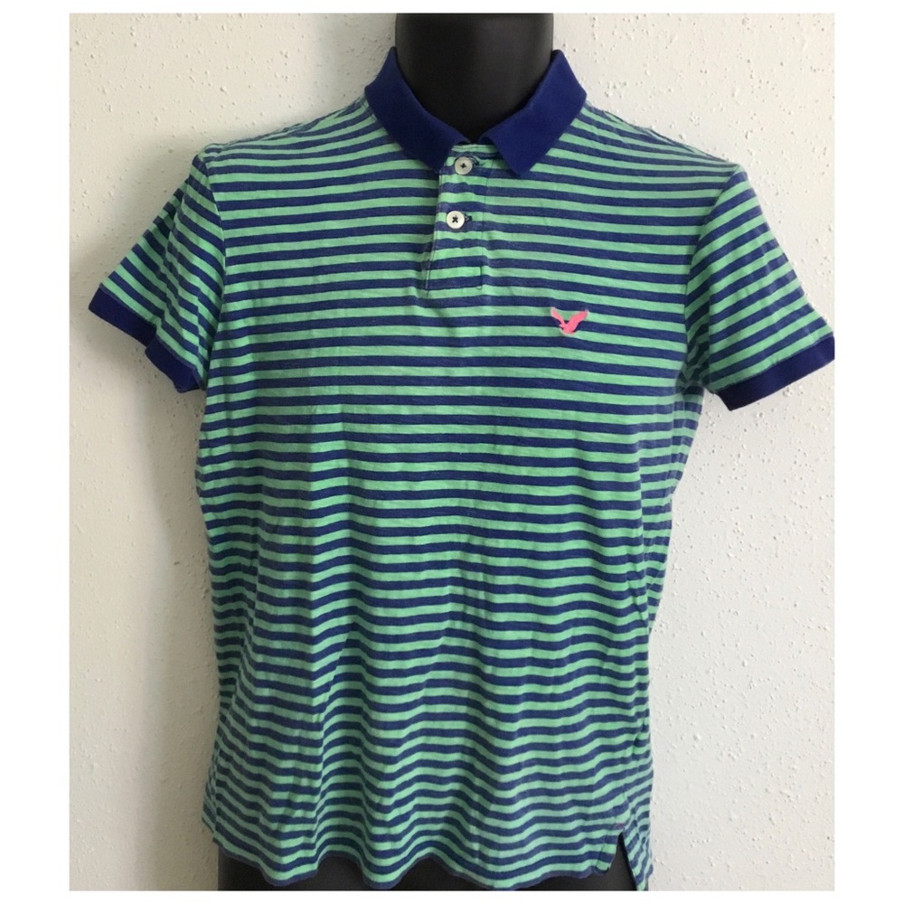 AMERICAN EAGLE POLO SHORT SLEEVES - Picture 4 of 15